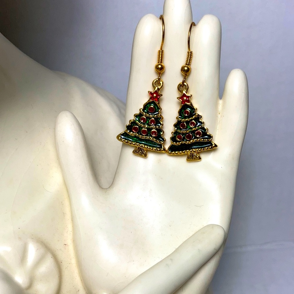 Christmas Tree Earrings